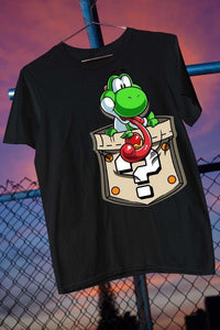 Mario snake pocket - Basic Tee